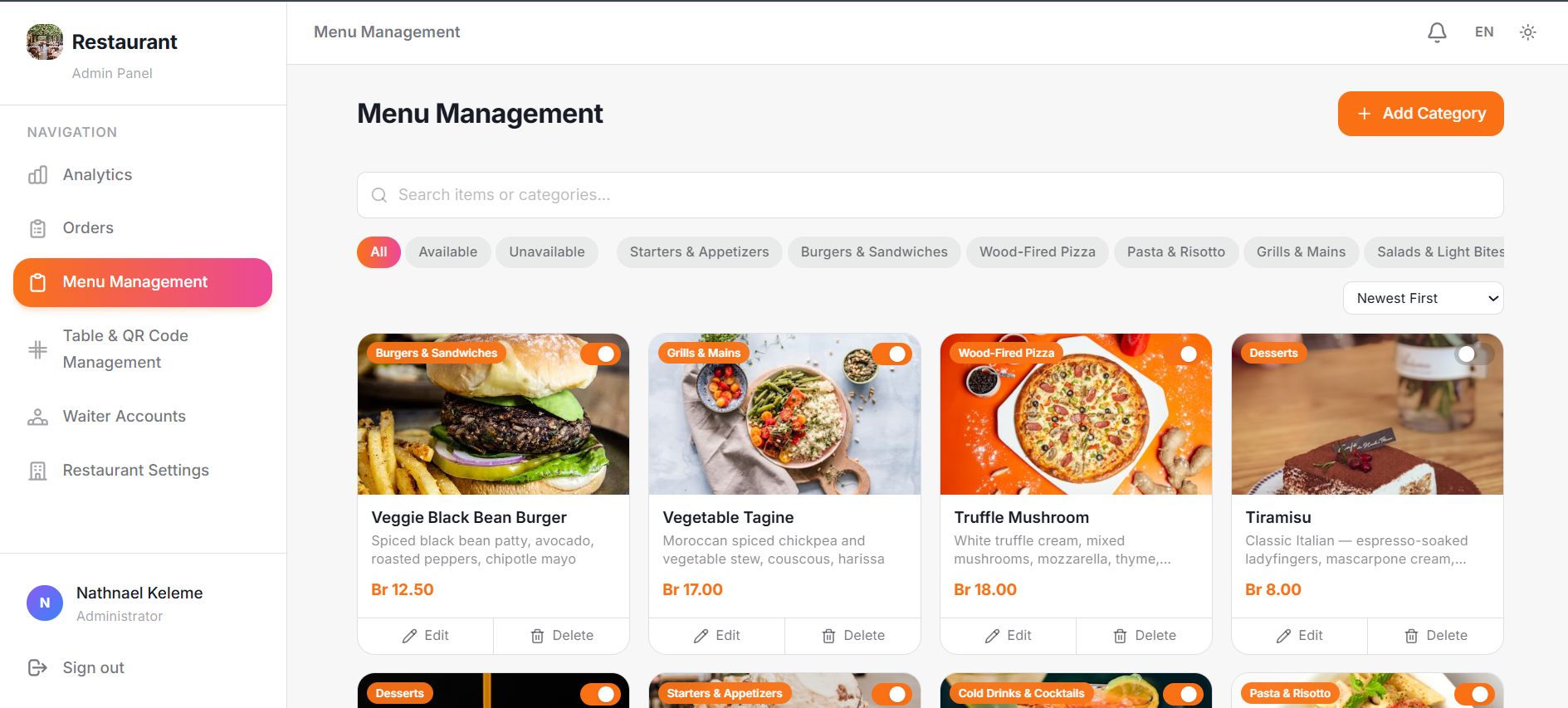 MenuFlow - Digital Restaurant Platform — screenshot 4