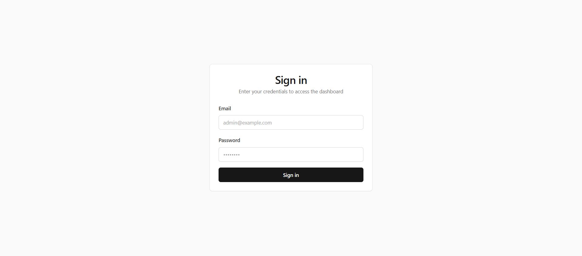 Portfolio CMS Platform — screenshot 1